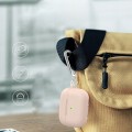 ETUI SILIKONOWE DO APPLE AIRPODS 4 COVER CASE KARABIŃCZYK - RÓŻOWY PIASEK
