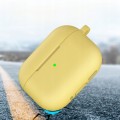 ETUI SILIKONOWE OBUDOWA DO APPLE AIRPODS 4 COVER CASE KARABIŃCZYK - ŻÓŁTY