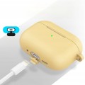 ETUI SILIKONOWE OBUDOWA DO APPLE AIRPODS 4 COVER CASE KARABIŃCZYK - ŻÓŁTY