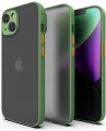 ETUI DO IPHONE 15 PLUS MATOWE CASE – OCHRONA APARATU I WZMOCNIONA OSŁONA, KHAKI