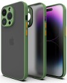 ETUI DO IPHONE 15 PRO MAX MATOWE CASE – OCHRONA APARATU I WZMOCNIONA OSŁONA, KHAKI