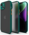 ETUI DO IPHONE 14 MATOWE CASE – OCHRONA APARATU I WZMOCNIONA OSŁONA, ZIELONY
