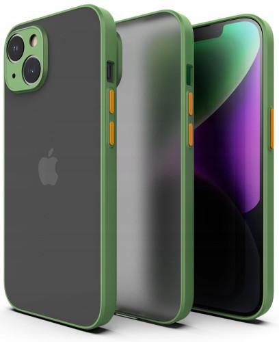 ETUI DO IPHONE 13 MATOWE CASE – OCHRONA APARATU I WZMOCNIONA OSŁONA, KHAKI