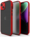 ETUI DO IPHONE 13 MINI MATOWE CASE – OCHRONA APARATU I WZMOCNIONA OSŁONA, CZERWONY