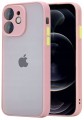 ETUI DO IPHONE 12 MATOWE CASE – OCHRONA APARATU I WZMOCNIONA OSŁONA, RÓŻOWY