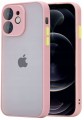 ETUI DO IPHONE 12 MINI  MATOWE CASE – OCHRONA APARATU I WZMOCNIONA OSŁONA, RÓŻOWY