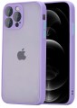 ETUI DO IPHONE 12 PRO MAX MATOWE CASE – OCHRONA APARATU I WZMOCNIONA OSŁONA, FIOLETOWY