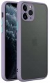 ETUI DO IPHONE 11 PRO MAX MATOWE CASE – OCHRONA APARATU I WZMOCNIONA OSŁONA, FIOLETOWY