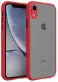 ETUI DO IPHONE XR MATOWE CASE – OCHRONA APARATU I WZMOCNIONA OSŁONA, CZERWONY