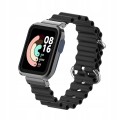 BRANSOLETA PASEK Z RAMKĄ DO XIAOMI MI WATCH LITE - CZARNY