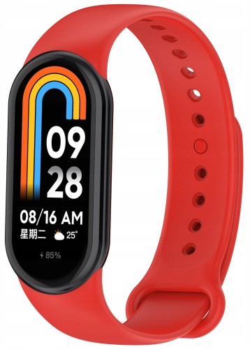 PASEK DO XIAOMI SMART MI BAND 8/9/10 – WYGODNA OPASKA, CZERWONY