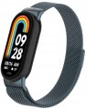 BRANSOLETA MILANESE DO XIAOMI SMART MI BAND 8/9/10 – STYLOWY PASEK, GRAFITOWY 