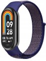 PASEK NYLONOWY DO XIAOMI SMART MI BAND 8/9/10 – STYLOWA I WYGODNA OPASKA, GRANATOWY