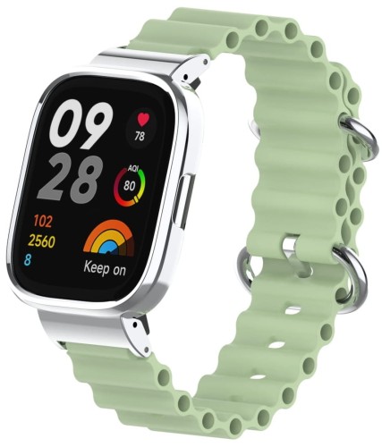 PASEK BRANSOLETA DO XIAOMI REDMI WATCH 3 - MIĘTOWY