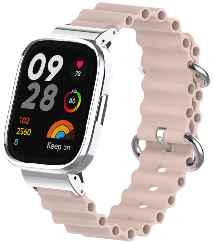 PASEK BRANSOLETA DO XIAOMI REDMI WATCH 3 - RÓŻOWY