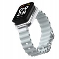 PASEK BRANSOLETA DO XIAOMI REDMI BAND 2 / MI BAND 8 ACTIVE - SZARY