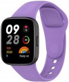 PASEK SILIKONOWY DO XIAOMI REDMI WATCH 3 - OPASKA NA NADGARSTEK, FIOLETOWY
