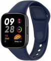 PASEK SILIKONOWY DO XIAOMI REDMI WATCH 3 - OPASKA NA NADGARSTEK, GRANATOWY