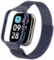  PASEK BRANSOLETA Z WBUDOWANYM ETUI DO XIAOMI REDMI WATCH 3 ACTIVE - GRANATOWY