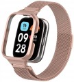  PASEK BRANSOLETA Z WBUDOWANYM ETUI DO XIAOMI REDMI WATCH 3 ACTIVE - RÓŻOWY