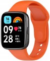 PASEK SILIKONOWY DO XIAOMI REDMI WATCH 3 ACTIVE - OPASKA NA NADGARSTEK,  POMARAŃCZOWY
