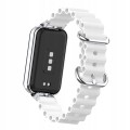 PASEK BRANSOLETA DO XIAOMI REDMI BAND 2 / MI BAND 8 ACTIVE - BIAŁY