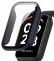 ETUI OCHRONNE + SZKŁO HARTOWANE 2W1 DO XIAOMI REDMI BAND 2 / MI BAND 8 ACTIVE - GRANATOWY