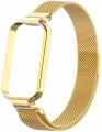 PASEK BRANSOLETA Z WBUDOWANYM ETUI DO XIAOMI REDMI BAND 2 / XIAOMI MI BAND 8 ACTIVE - ZŁOTO