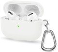 ETUI SILIKONOWE DO APPLE AIRPODS PRO 2 COVER CASE KARABIŃCZYK - BIAŁE