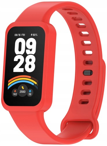 PASEK OPASKA DO XIAOMI SMART MI BAND 9 ACTIVE / REDMI BAND 3 - CZERWONY