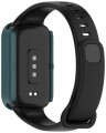 ETUI + SZKŁO HARTOWANE 2W1 DO XIAOMI SMART MI BAND 9 ACTIVE / REDMI BAND 3 - ZIELONY