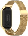 BRANSOLETA PASEK Z ETUI DO XIAOMI SMART MI BAND 9 ACTIVE / REDMI BAND 3 - ZŁOTY