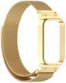BRANSOLETA PASEK Z ETUI DO XIAOMI SMART MI BAND 9 ACTIVE / REDMI BAND 3 - ZŁOTY