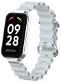 PASEK BRANSOLETA DO XIAOMI REDMI BAND 2 / MI BAND 8 ACTIVE - SZARY
