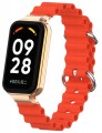 PASEK BRANSOLETA DO XIAOMI REDMI BAND 2 / MI BAND 8 ACTIVE - CZERWONY