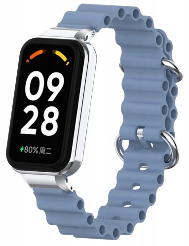PASEK BRANSOLETA DO XIAOMI REDMI BAND 2 / MI BAND 8 ACTIVE - LAWENDOWY