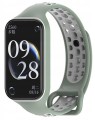 PASEK PERFOROWANY DO XIAOMI REDMI BAND 2 / MI BAND 8 ACTIVE | ZIELONO - BIAŁY