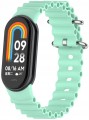 PASEK DO XIAOMI MI BAND 8/9/10 MOCNA SILIKONOWA OPASKA, TURKUSOWY