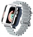 BRANSOLETA PASEK Z RAMKĄ DO XIAOMI MI WATCH LITE - SZARY