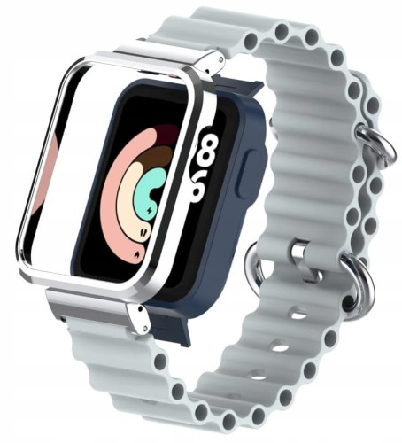 BRANSOLETA PASEK Z RAMKĄ DO XIAOMI MI WATCH LITE - SZARY