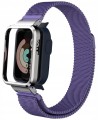 BRANSOLETA PASEK Z WBUDOWANYM ETUI DO XIAOMI MI WATCH LITE - FIOLETOWY