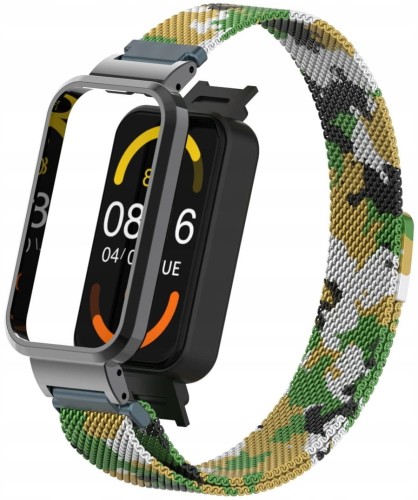PASEK BRANSOLETA Z WBUDOWANYM ETUI DO XIAOMI REDMI SMART BAND PRO 