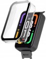 ETUI OCHRONNE + SZKŁO HARTOWANE 2W1 DO XIAOMI REDMI SMART BAND PRO - BEZBARWNY