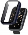 ETUI OCHRONNE + SZKŁO HARTOWANE 2W1 DO XIAOMI MI BAND 7 PRO - GRANATOWY