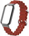 BRANSOLETA PASEK Z RAMKĄ DO XIAOMI REDMI SMART BAND PRO - WINE