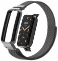 PASEK BRANSOLETA Z WBUDOWANYM ETUI DO XIAOMI MI BAND 7 PRO - CZARNY