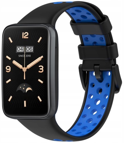 PASEK DO XIAOMI MI BAND 7 PRO OPASKA SPORTOWA, CZARNO - GRANATOWY