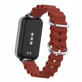 PASEK BRANSOLETA DO XIAOMI REDMI BAND 2 / MI BAND 8 ACTIVE - BORDOWY