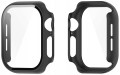 ETUI OCHRONNE + SZKŁO HARTOWANE 2W1 DO APPLE WATCH 10 42MM - CZARNY