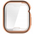 ETUI OBUDOWA 2W1 360° Z OSŁONĄ EKRANU DO APPLE WATCH 10 42MM - RÓŻOWE ZŁOTO